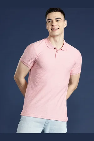 Mast & Harbour Men Polo Collar T-shirt