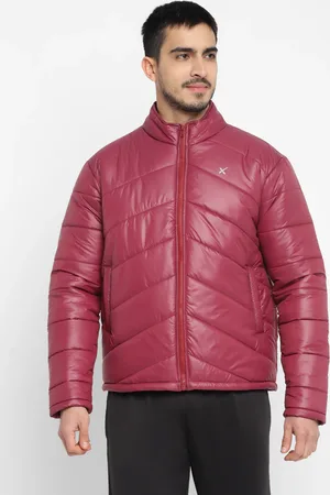 Hrx hot sale maroon jacket