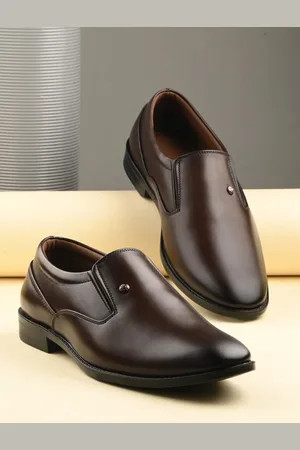 Invictus Men Round Toe Formal Slip On Shoes