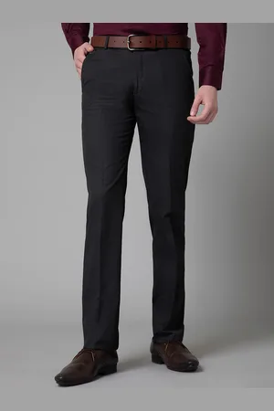 Buy SAM & JACK Men`s Regular Fit Formal Beige and Light Grey Trouser (28)  at Amazon.in