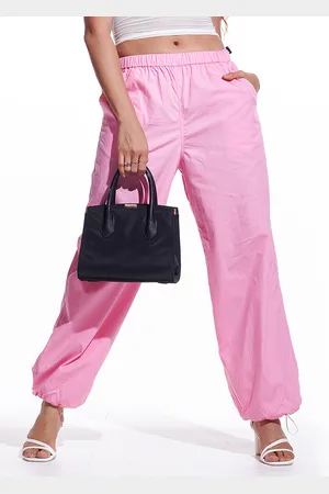 IZF Women Oversized Parachute Trousers