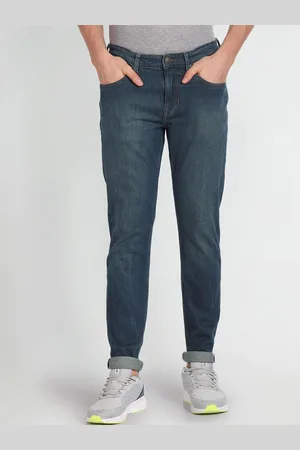 Ralph Lauren Men Mid-Rise Straight Fit Light Fade Cotton Jeans