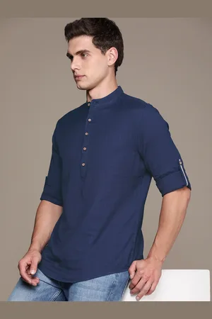 French Connection Men Pure Cotton Slim Fit Casual Shirt