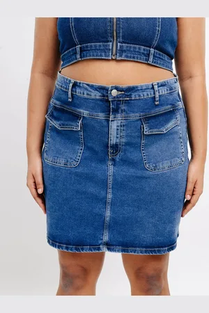 FREAKINS A-Line Straight Mini Skirts