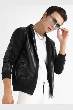 Campus Windcheater Cotton Leather Jacket