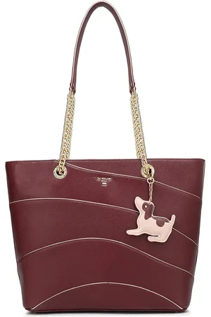 Da Milano Leather Structured Shoulder Bag