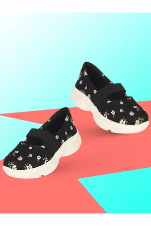 BAESD Girls Printed Slip-On Sneakers