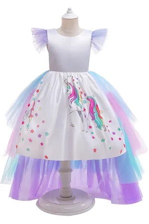 Stylecast Girls Purple Cartoon Characters Balloon Party Dress