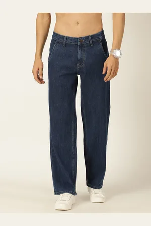 HERE&NOW Men Smart Relaxed Fit Mid Rise Clean Look Stretchable Jeans