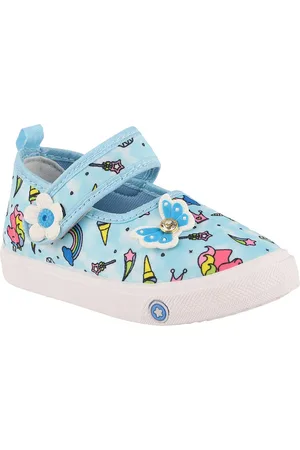 BAESD Girls Printed Embellished Sneakers