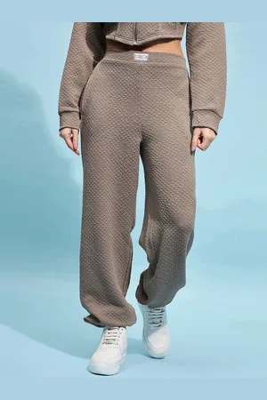 STREET 9 Women Relaxed Loose Fit Cotton Chinos Trousers