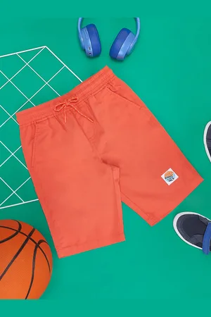Pantaloons Boys Mid-Rise Pure Cotton Shorts