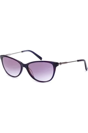Tommy Hilfiger Women Cateye Sunglasses with UV Protected Lens TH 9721 C4 PLUM 56
