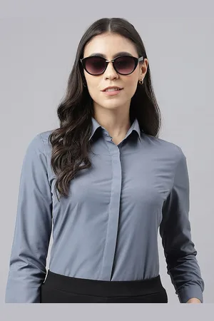 English Navy Original Long Sleeves Formal Shirt