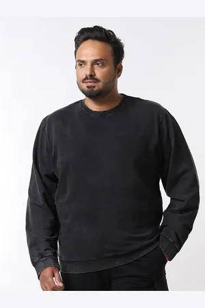 Bewakoof Black Round Neck Sweatshirt