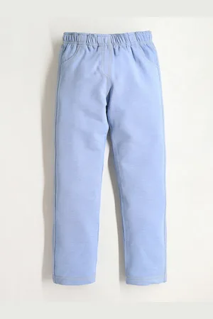 Cherry Crumble Girls Mid-Rise Pure Cotton Jeggings