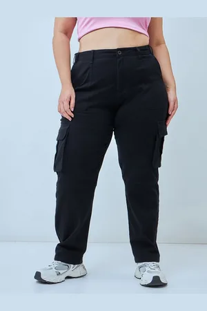 Bewakoof Bewakoof Women Plus Size Cargo Pants