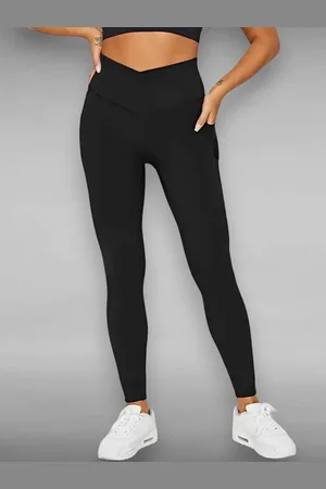 Buy Imperative Women High Rise Stretchable Ankle Length Slim Fit Yoga  Workout Gym Tights with Pockets