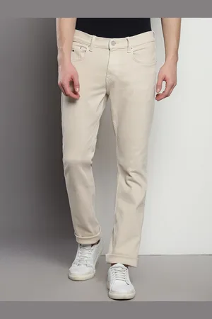 Tommy Hilfiger Men Straight Fit Clean Look Stretchable Jeans