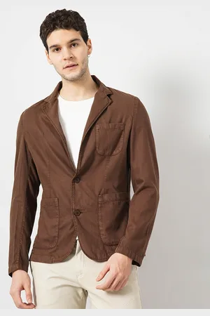Celio Lightweight Lapel Collar Cotton Tailored Jacket