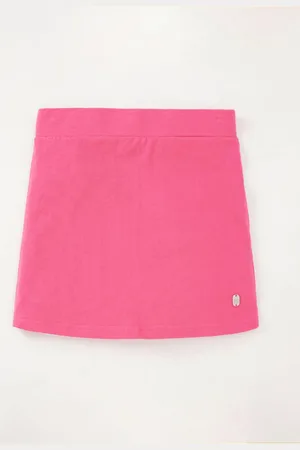 edheads Girls Pure Cotton A-line Mini Skirt
