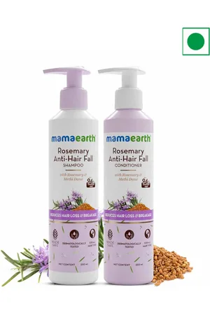 Mamaearth Set Of 2 Rosemary Anti Hair Fall Shampoo & Conditioner - 250ml Each