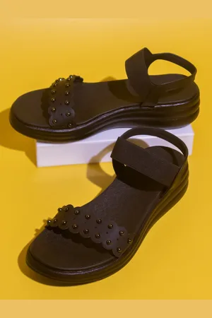 Inc 5 Embellished Open Toe Comfort Heels