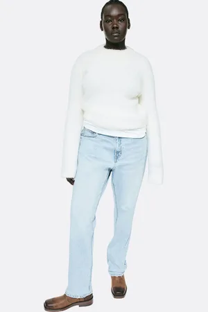 H&M Women Curvy Fit Slim High Jeans