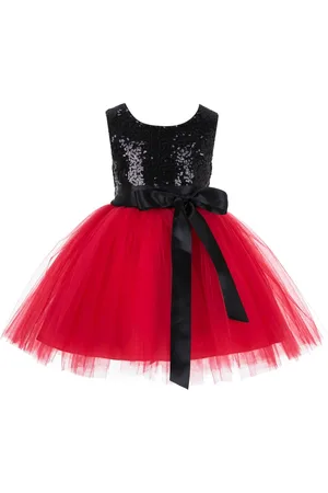 BAESD Embellished Fit & Flare Party Dress