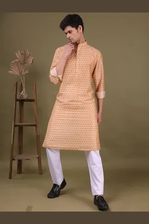 SHIWAM ETHNIX Ethnic Motifs Printed Regular Kurta with Pyjamas
