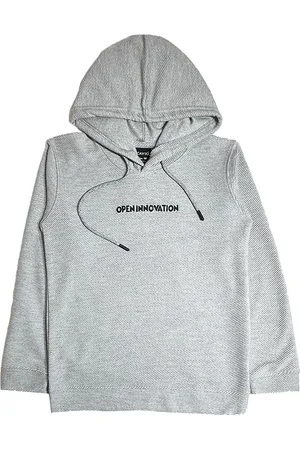 CAVIO Boys Hooded Long Sleeves Cotton Sweatshirt