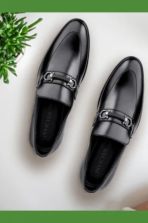 Invictus Men Pointed Toe Slip-On Formal Loafers