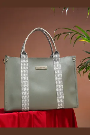 Legal Bribe Textured Structured Tote Bag