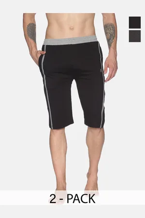 dollar Men Pack of 2 Mid Rise Cotton Shorts