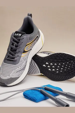 Duke Men Textured Lace-Ups Running Shoes