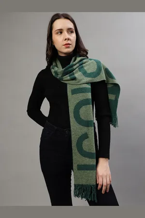 ICONIC Women Self-Design Tasselled Muffler