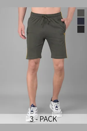 dollar Men Pack Of 3 Cotton Shorts