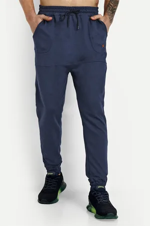 Kraasa Men Cotton Mid-Rise Joggers