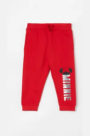 Lifestyle Girls Minnie Mouse Printed Pure Cotton Jogger