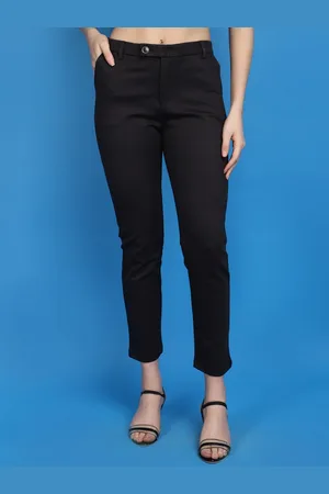 V-Mart Cropped Cigarette Trousers