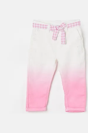 Lifestyle Girls Mid-Rise Coloured Shade Clean Look Stretchable Cropped Jeans