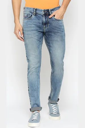Being Human Men Low Distress Heavy Fade Skinny Fit Jeans