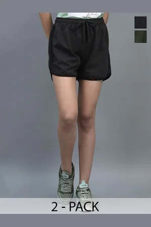 dollar Pack of 2 Cotton Sports Shorts