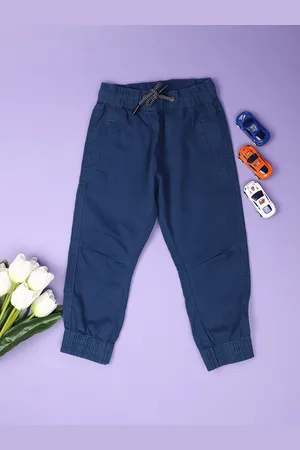 V-Mart Boys Mid Rise Cargo Joggers Trousers