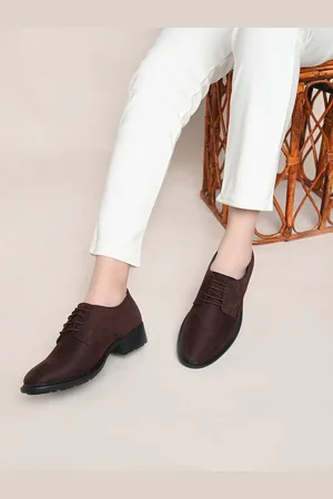 Invictus Women Suede Formal Derbys