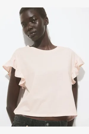 H&M Frill-Trim Cotton Top