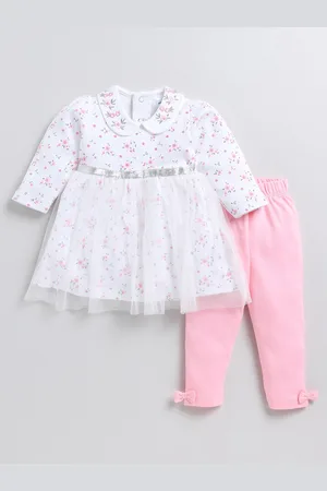 Moms Love Girls Printed Tunic with Trousers
