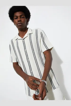 Max Collection URB_N Men Striped Resort Shirt