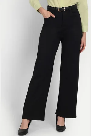 Broadstar Women Smart Loose Fit High-Rise Parallel Trouser