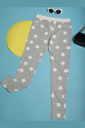 NEUDIS Girls Conversational Printed Relaxed Fit Cotton Trousers